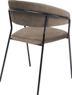 Sedia Imbottita In Velluto Belle 2 Pz