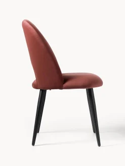 Sedia Imbottita In Velluto Rachel