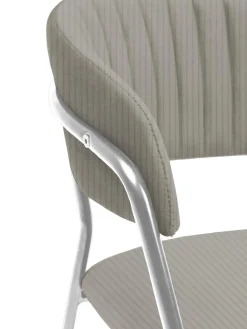 Sedia Imbottita In Velluto Belle 2 Pz