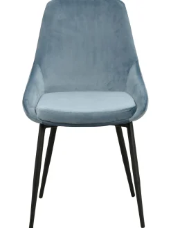 Sedia Imbottita In Velluto Sierra 2 Pz