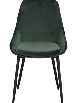 Sedia Imbottita In Velluto Sierra 2 Pz