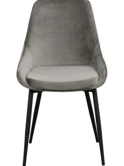 Sedia Imbottita In Velluto Sierra 2 Pz