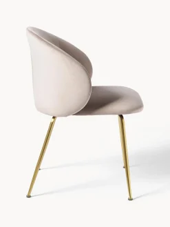 Sedia Imbottita In Velluto Luisa 2 Pz