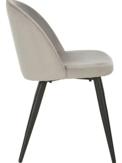 Sedia Imbottita In Velluto Amy 2 Pz