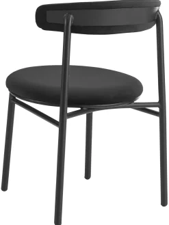 Sedia Imbottita In Velluto Doggi 2 Pz