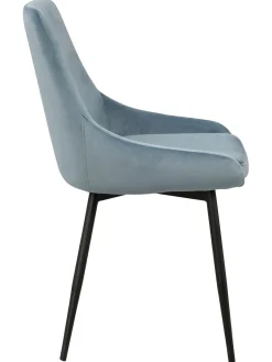 Sedia Imbottita In Velluto Sierra 2 Pz