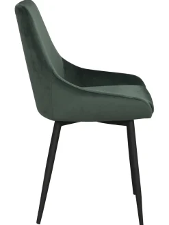 Sedia Imbottita In Velluto Sierra 2 Pz