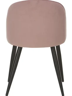 Sedia Imbottita In Velluto Amy 2 Pz