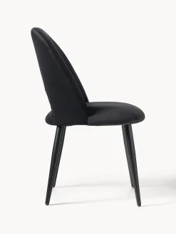 Sedia Imbottita In Velluto Rachel