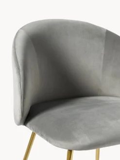 Sedia Imbottita In Velluto Luisa 2 Pz