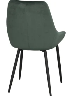 Sedia Imbottita In Velluto Sierra 2 Pz