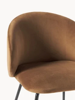 Sedia Imbottita In Velluto Luisa 2 Pz