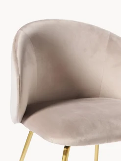 Sedia Imbottita In Velluto Luisa 2 Pz