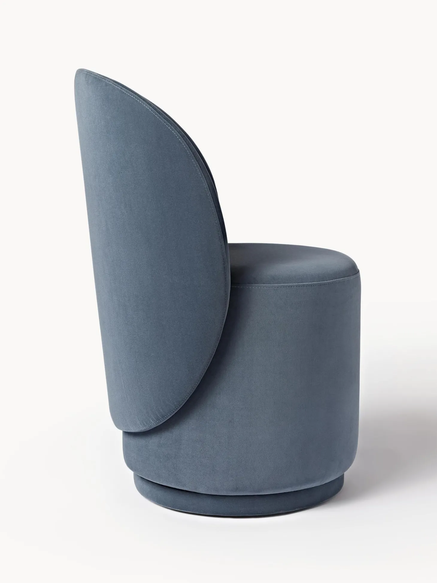 Sedia Imbottita In Velluto Zeyno