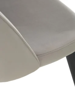 Sedia Imbottita In Velluto Amy 2 Pz