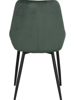 Sedia Imbottita In Velluto Sierra 2 Pz