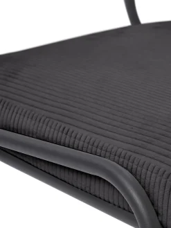 Sedia Imbottita In Velluto A Coste Mats 2 Pz