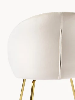 Sedia Imbottita In Velluto Luisa 2 Pz