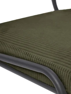 Sedia Imbottita In Velluto A Coste Mats 2 Pz