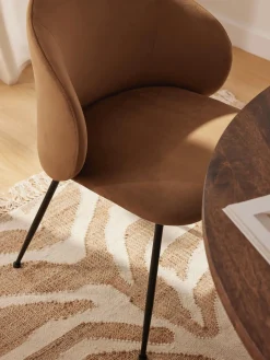 Sedia Imbottita In Velluto Luisa 2 Pz