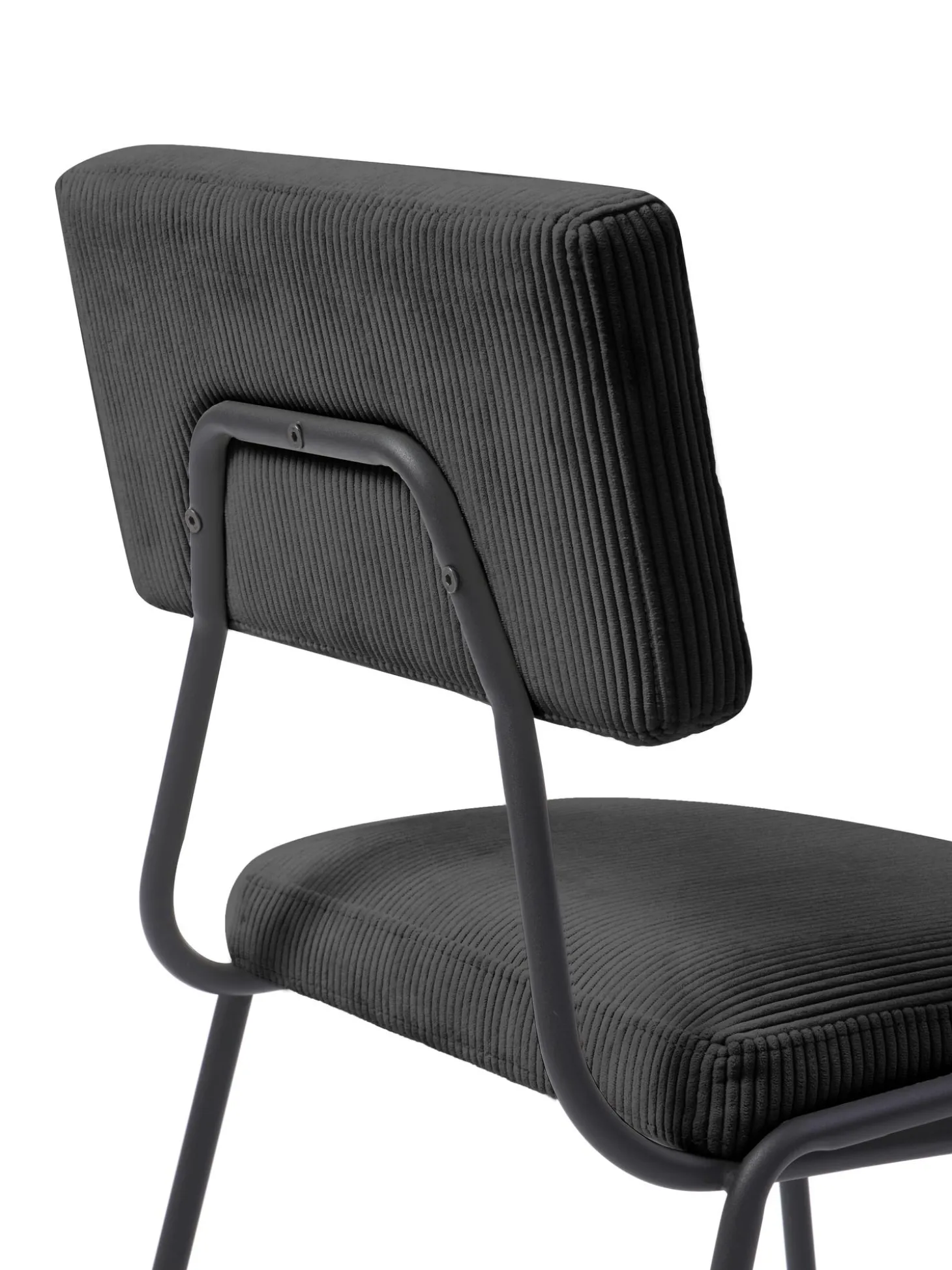 Sedia Imbottita In Velluto A Coste Mats 2 Pz