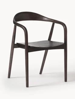 Sedia In Legno Con Braccioli Angelina