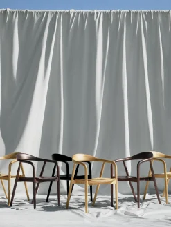 Sedia In Legno Con Braccioli Angelina