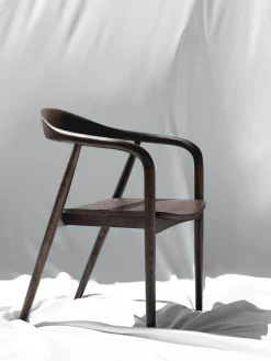 Sedia In Legno Con Braccioli Angelina