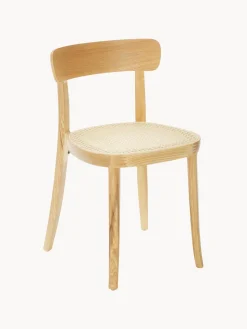 Sedia In Legno Con Intreccio Viennese Richie 2 Pz