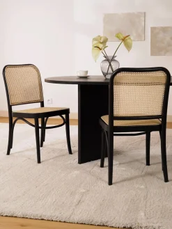 Sedia In Legno Con Intreccio Viennese Franz