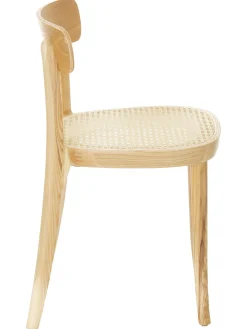 Sedia In Legno Con Intreccio Viennese Richie 2 Pz