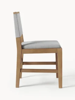 Sedia In Legno Con Rivestimento Liano