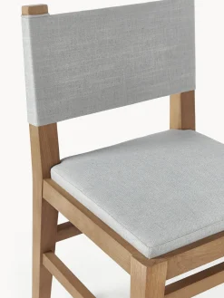 Sedia In Legno Con Rivestimento Liano