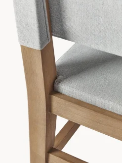 Sedia In Legno Con Rivestimento Liano