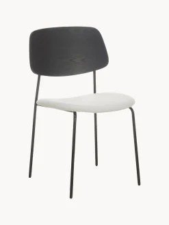 Sedia In Legno Con Seduta Imbottita Nadja 2 Pz