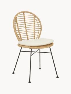 Sedia In Polirattan Con Cuscino Cordula 2 Pz