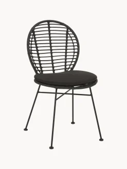 Sedia In Polirattan Con Cuscino Cordula 2 Pz