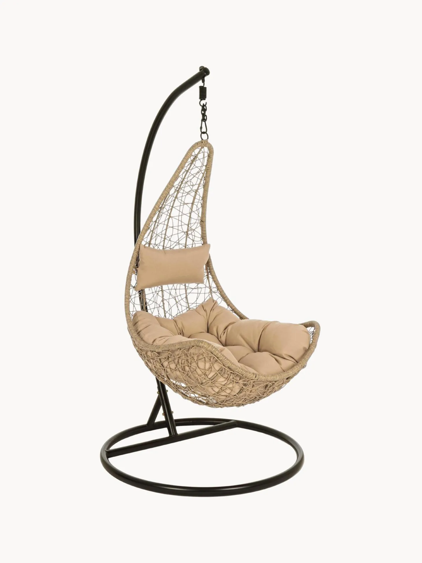 Sedia Sospesa Con Struttura In Metallo Amirantes