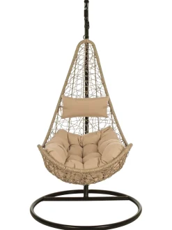 Sedia Sospesa Con Struttura In Metallo Amirantes