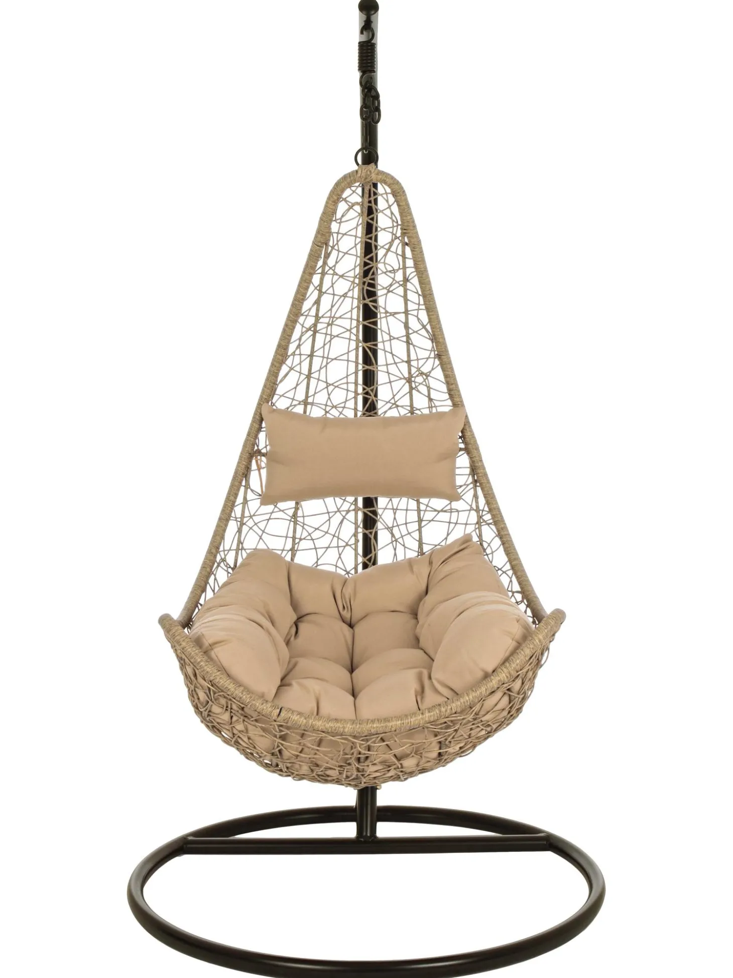 Sedia Sospesa Con Struttura In Metallo Amirantes