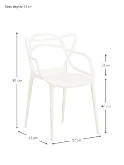 Sedie Con Braccioli Di Design Masters 2 Pz