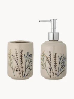 Set 2 Accessori Da Bagno Fatti A Mano Con Motivo Erba Bea