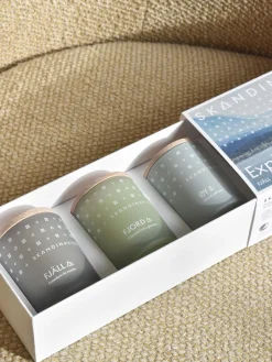 Set 3 Candele Profumate Explore