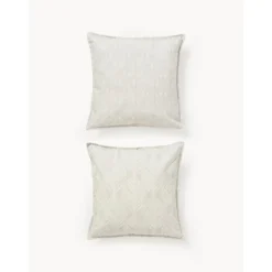 Set 2 Federe Arredo Con Motivo Grafico Armanda