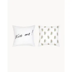 Set 2 Federe Arredo Di Design Con Vischio Di Kera Till Mistletoe