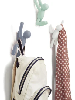 Set 3 Ganci Appendiabiti Da Parete Buddy