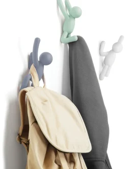 Set 3 Ganci Appendiabiti Da Parete Buddy