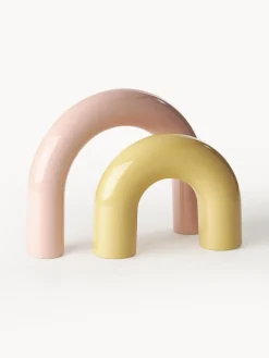 Set 2 Oggetti Decorativi In Gres Kia