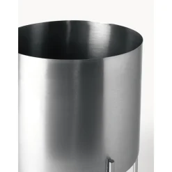 Set 2 Portavasi Alti In Metallo Mina