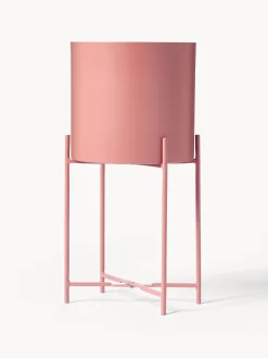 Set 2 Portavasi In Metallo Mina